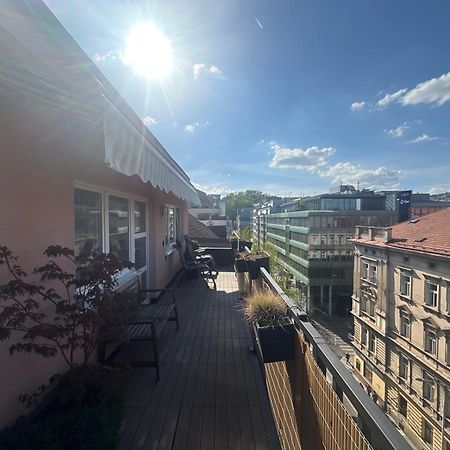 Andel Apartment With Terrace Praga Zewnętrze zdjęcie
