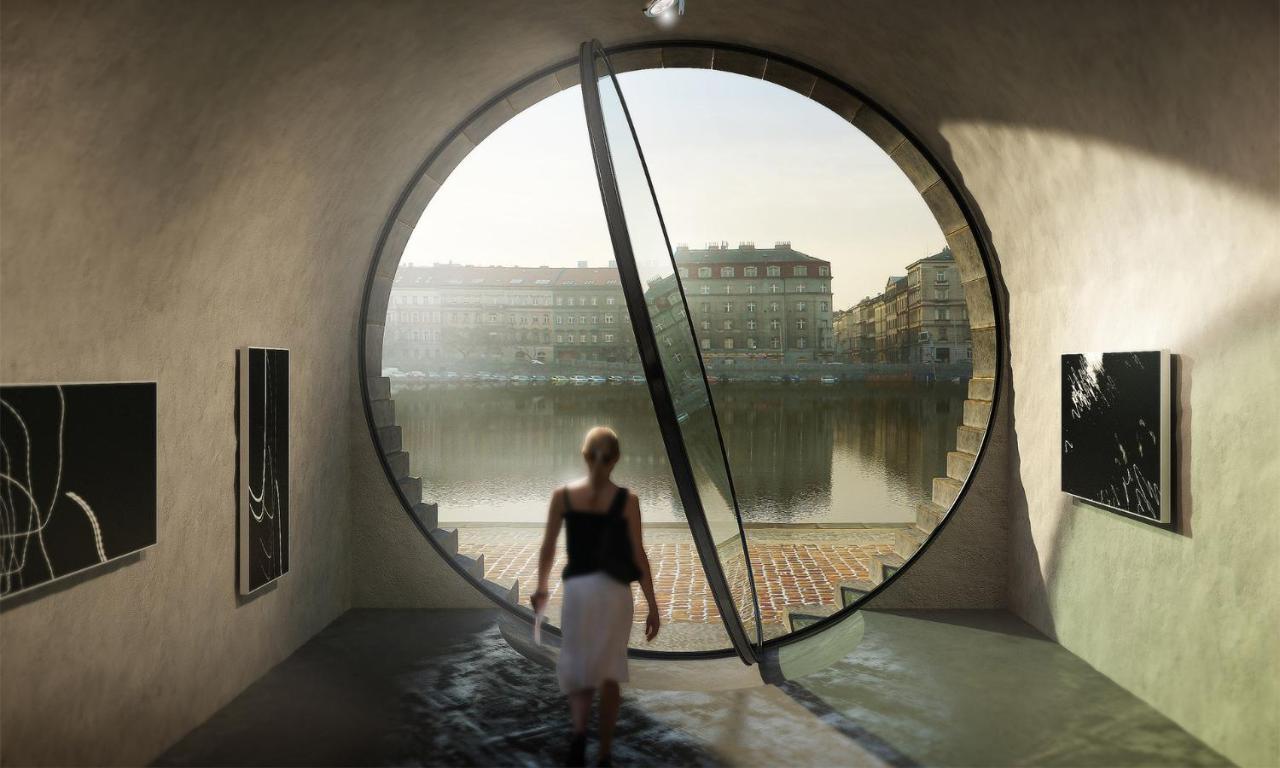 Andel Apartment With Terrace Praga Zewnętrze zdjęcie
